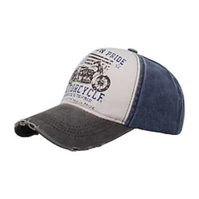 Unisex Baseball Cap Sun Hat Black Wine Cotton Washed Sports Simple Travel Outdoor Vacation Color Block Adjustable Fashion Lightinthebox