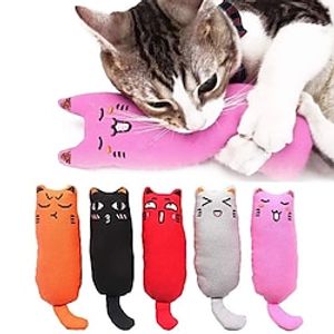 Rustle Sound Catnip Toy Cats Products for Pets Cute Cat Toys for Kitten Teeth Grinding Cat Plush Thumb Pillow Pet Accessories miniinthebox