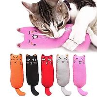 Rustle Sound Catnip Toy Cats Products for Pets Cute Cat Toys for Kitten Teeth Grinding Cat Plush Thumb Pillow Pet Accessories miniinthebox - thumbnail