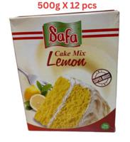 Zahrat Safa Cake Mix Lemon (Pack Of 12 X 500g)