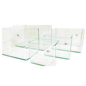 Aqua Viu Curved Glass Tanks - Set Of 5, 4Mm & 5 Mm Glass