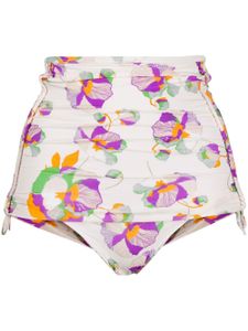 Isabel Marant floral bikini bottoms - Yellow