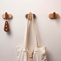 Wood Wall Hook, Coat Hook Wall Mounted, Natural Wood Hat Hook of Entryway, Bedroom, Original Design, Decorative Hooks Hanging Hat, Key, Bag, Coat, Shawl, Umbrella Lightinthebox