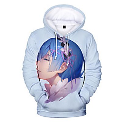 Inspired by Fate / Zero Cosplay Anime Cartoon 100% Polyester 3D Harajuku Graphic Kawaii Hoodie For Women's / Men's miniinthebox