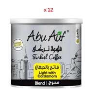 Abu Auf Light Coffee Cardamom 12X200G