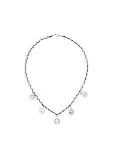 Chanel Pre-Owned 1997 charms strap necklace - Black