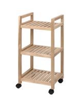 Wenko 3 Tier Rolling Shelf Acina