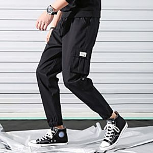 Men's Work Pants Hiking Cargo Pants Hiking Pants Trousers Solid Color Summer Outdoor Loose Ripstop Quick Dry Breathable Comfortable Bottoms Army Green Black Grey Work Hunting Fishing M L XL XXL XXXL Lightinthebox