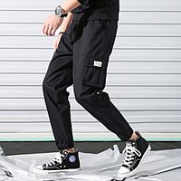 Men's Work Pants Hiking Cargo Pants Hiking Pants Trousers Solid Color Summer Outdoor Loose Ripstop Quick Dry Breathable Comfortable Bottoms Army Green Black Grey Work Hunting Fishing M L XL XXL XXXL Lightinthebox - thumbnail
