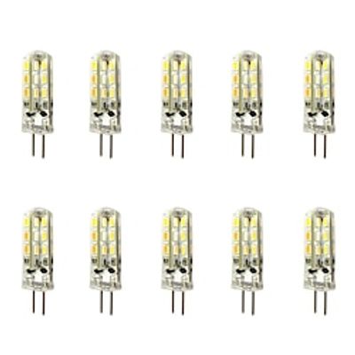 G4 LED Bulbs JC Bi-Pin Base Lights 1.5W DC 12V 10W T3 Halogen Bulb Replacement Landscape Bulbs Lightinthebox