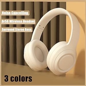 Headphones Wireless Bluetooth Subwoofer HIFI TWS Headset Music Earplugs Noise Reduction FM Radio Earpieces Game Sports Headphones miniinthebox