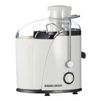 BLACK+DECKER 400W 65mm Juice Extractor XL Feeding Chute 1.3L Large Pulp Container, 350ml Collector, Stainless Steel Filter, For Juicing Fruits&Vege...