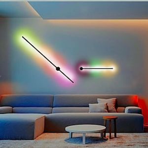 RGB Dimmable Wall Lights Strip Design LED Indoor Wall Lamps with Remote Control 6080100cm Colourful Colour Changing Light Column, Mood Light for Bedroom 110-240V Lightinthebox