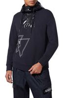 Gen EA Logo Print Jersey Hoodie - thumbnail