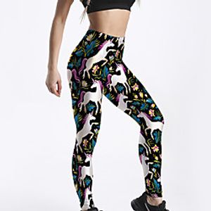 Women's High Waist Yoga Pants Cropped Leggings Tights Tummy Control Butt Lift Quick Dry White Yoga Fitness Gym Workout Summer Sports Activewear High Elasticity Skinny  Athletic  Athleisure Lightinthebox