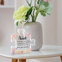 Funny Acrylic Block Puzzle Plaque Desk Deco Aunt Gifts From Niece Acrylic Puzzle Plaque Gifts For Aunt Desk Decorations Best Aunt Ever Gifts Lightinthebox