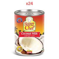 Super Chef Coconut Milk 400Gm (Pack Of 24)