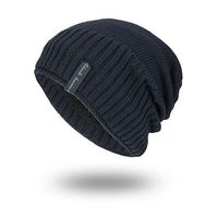 Stripe Knitted Skullies Beanie Cap