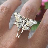 1pc Ring For Men Women Daily Festival Alloy Classic Butterfly Lightinthebox - thumbnail