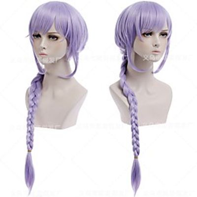 amazon's new product original god frozen frozen soul night seven or seven gray purple twist braid cos wig manufacturer spot wholesale Lightinthebox
