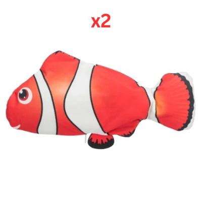 Trixie Wiggly Fish With Catnip Cat Toy - Orange 26cm (Pack Of 2) Trixie Wiggly Fish With Catnip Cat Toy - Orange 26cm (Pack Of 2)