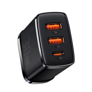 Baseus Compact Charger 2U+C 30W UK - Black