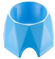 Pets Club Diamond Shape Pets Bowl Blue For Cat & Dog (L)