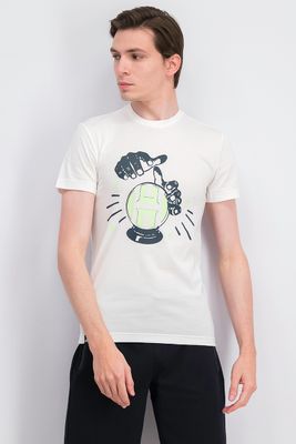 Mens Short Sleeve Harden Swagger Verb Tee White Mens Short Sleeve Harden Swagger Verb Tee White