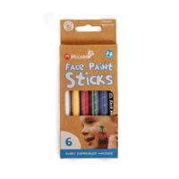 Micador Jr. Face Paint Sticks Card (Set Of 6) - thumbnail