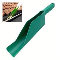 Ergonomic Gutter Scoop Flexible Fit Plastic Tool for Effective Leaf Debris Removal, Multi-Use Gutter Cleaning Shovel Lightinthebox