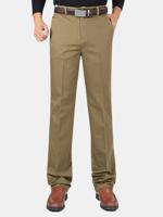 Mens Business Thick Cotton Trousers