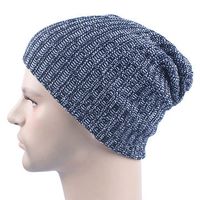 Winter Wool Cap Knitting Warm Solid Hat