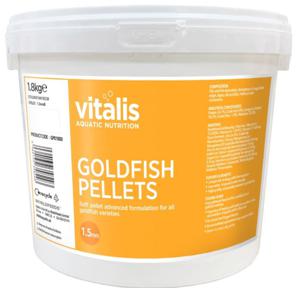 Vitalis Goldfish Pellets (S) 1.5Mm 1.8Kg