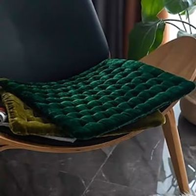 1pc Velvet Chair Pads Seat Cushion for Dining Room Office Outdoor Garden Patio Floor Chair Cushion miniinthebox 1pc Velvet Chair Pads Seat Cushion for Dining Room Office Outdoor Garden Patio Floor Chair Cushion miniinthebox