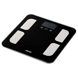 Geepas Body Fat Bathroom Scales-(Black)-(GBS46505UK)
