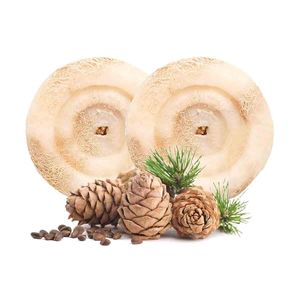 KHAN AL SABOUN Organic Herbal Cedar Loofah Soap 50gm unisex