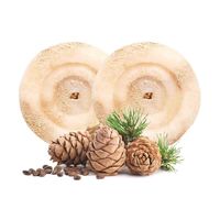 KHAN AL SABOUN Organic Herbal Cedar Loofah Soap 50gm unisex - thumbnail