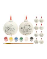 Homesmiths Christmas Paint Set Ball Assorted 1 Piece
