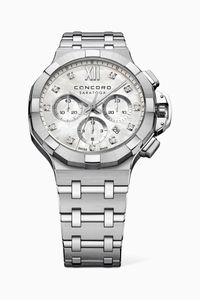 Saratoga Chronograph Diamond Watch