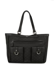 Gucci Pre-Owned Guccissima Abbey shoulder bag - Black