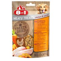 8In1 Dog Freeze Dried Chicken Carrots 50G