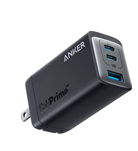 Anker 735 Charger (GaNPrime 65W) B2C - UK Black Iteration 1 -(A2668211)