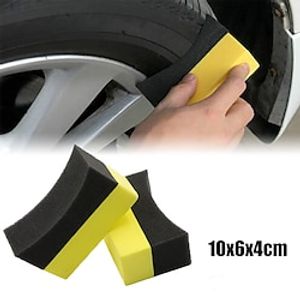 Car Wheel Cleaning Sponge Tire Wash Wiper Water Suction Sponge Pad Wax Polishing Tyre Brushes Tools Car Wash Accessories Lightinthebox