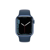 Apple iWatch Series S7 | Smart Watch | Bluetooth | 41mm GPS | Blue Aluminium Case | Blue Sport Band