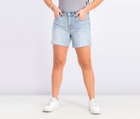Womens Five Pocket Short  Wash Blue - thumbnail