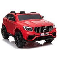 Megastar 12 V Licensed Mercedes-Benz GLC63S Electric Ride On 2 Seater Battery Operated Sports Car - Red (UAE Delivery Only) - thumbnail