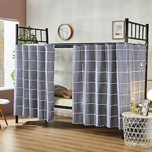 Bed Curtain Shared Rental Room Blackout Curtain College And Middle School Student Dormitory Upper And Lower Bunks Dormitory Bed Curtain Peripheral Block Cloth Privacy Lightinthebox