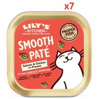 Lily'S Kitchen Salmon & Chicken Paté Wet Cat Food (85G) (Pack Of 7)
