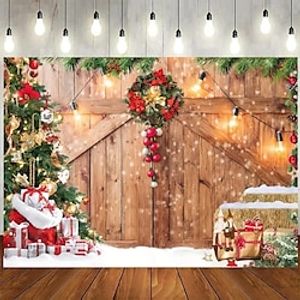 Christmas Hanging Tapestry Wall Art Large Tapestry Mural Decor Photograph Backdrop Blanket Curtain Home Bedroom Living Room Decoration miniinthebox