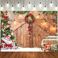 Christmas Hanging Tapestry Wall Art Large Tapestry Mural Decor Photograph Backdrop Blanket Curtain Home Bedroom Living Room Decoration miniinthebox - thumbnail
